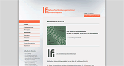 Desktop Screenshot of lfi-bremerhaven.de